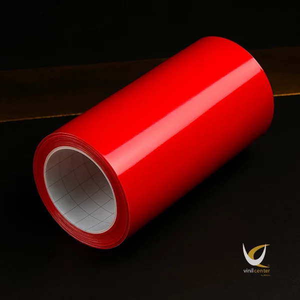 comprar vinilo rojo brillo